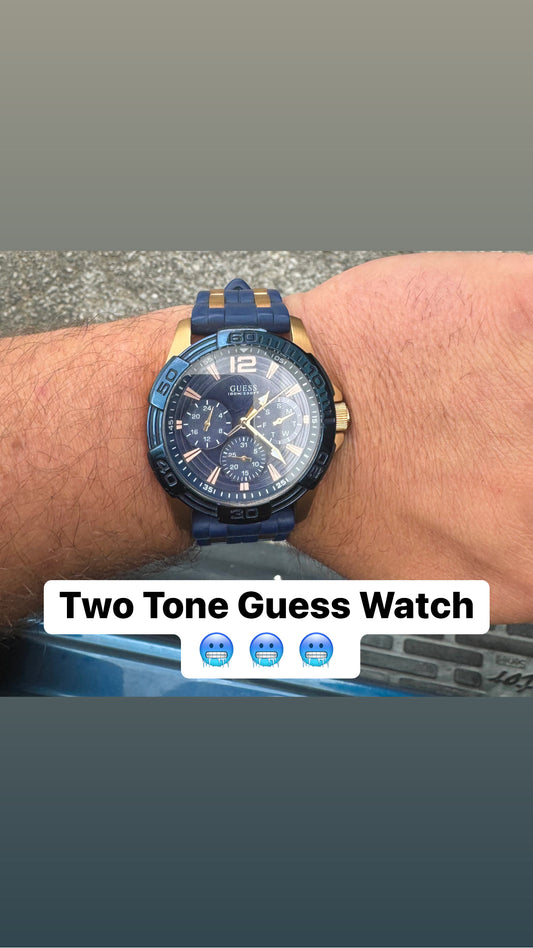 Two Tone Guess Watch