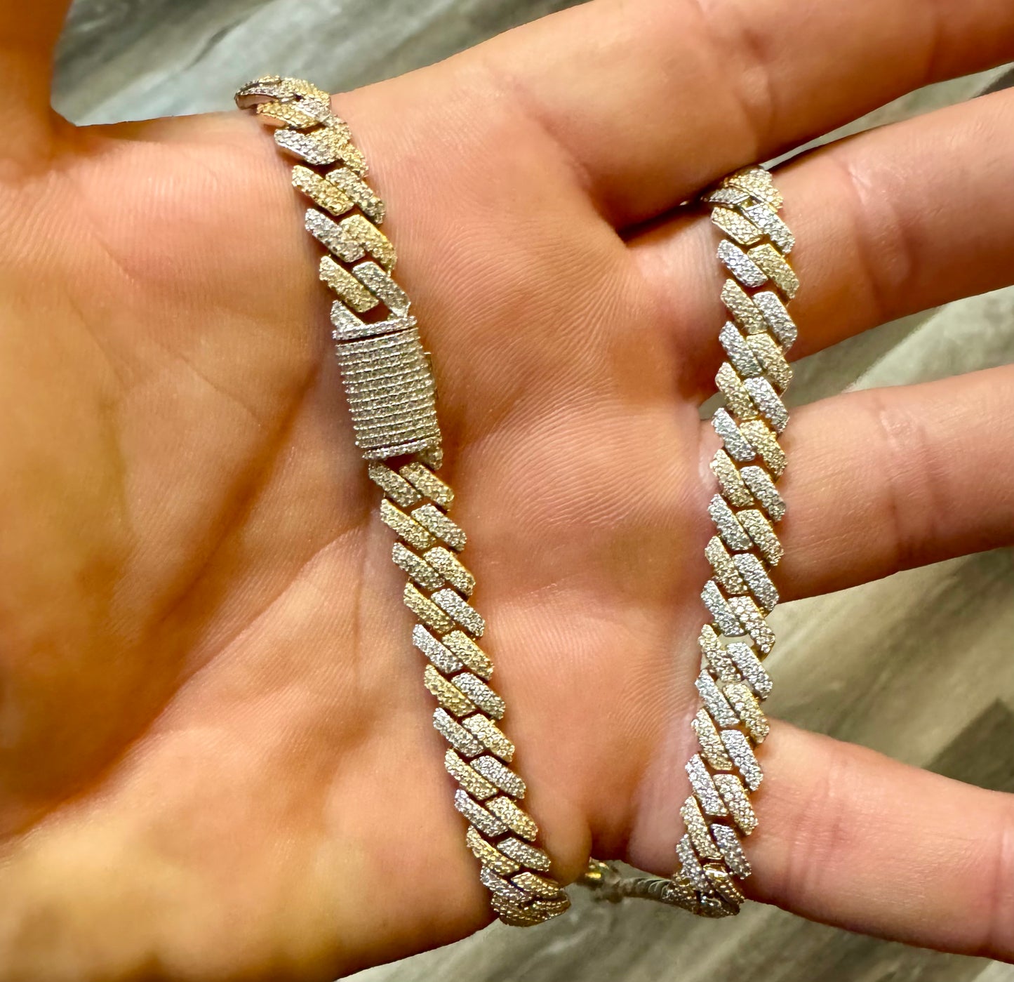 Iced Out Cuban Link Chain